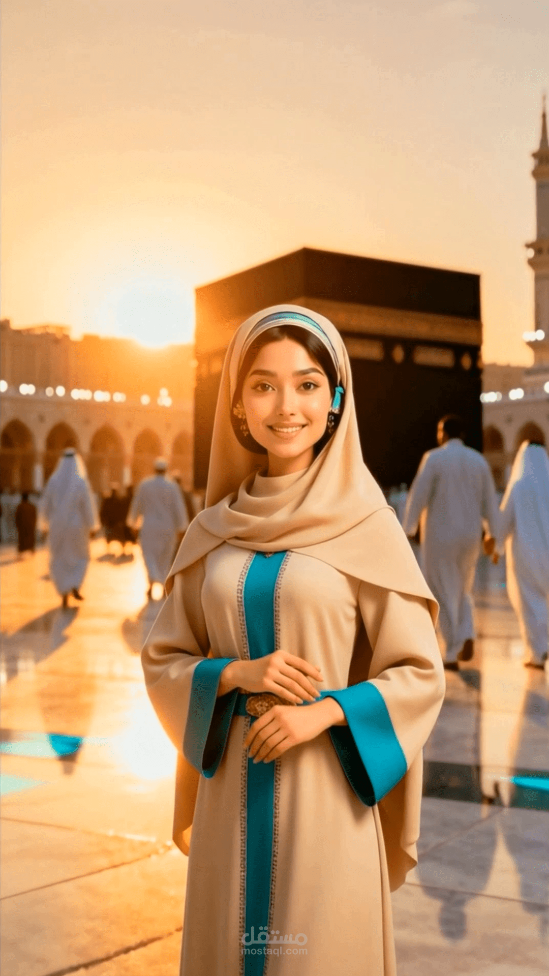 نظام المتحدث الرقمي المتكامل: حملة إعلانية للسياحة الدينية (قالب جاهز)