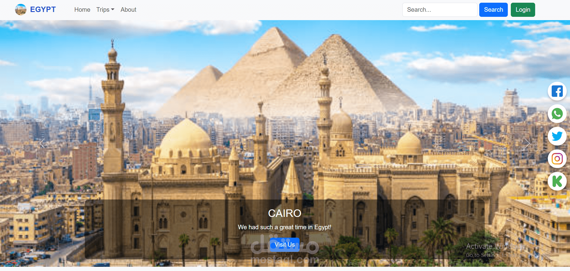 تصميم عن حضارة مصر