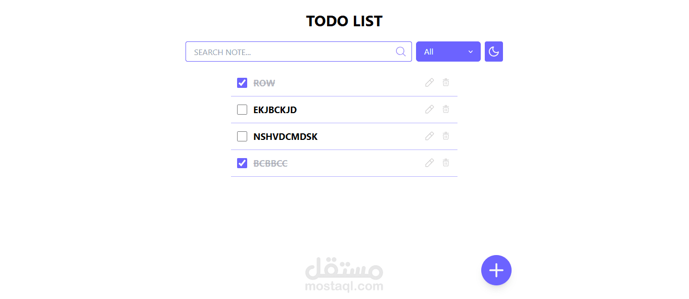 تطوير تطبيق تفاعلي لإدارة المهام اليومية، يركز على توفير تجربة مستخدم سريعة الاستجابة ومنظمة تساعد على زيادة الإنتاجية.