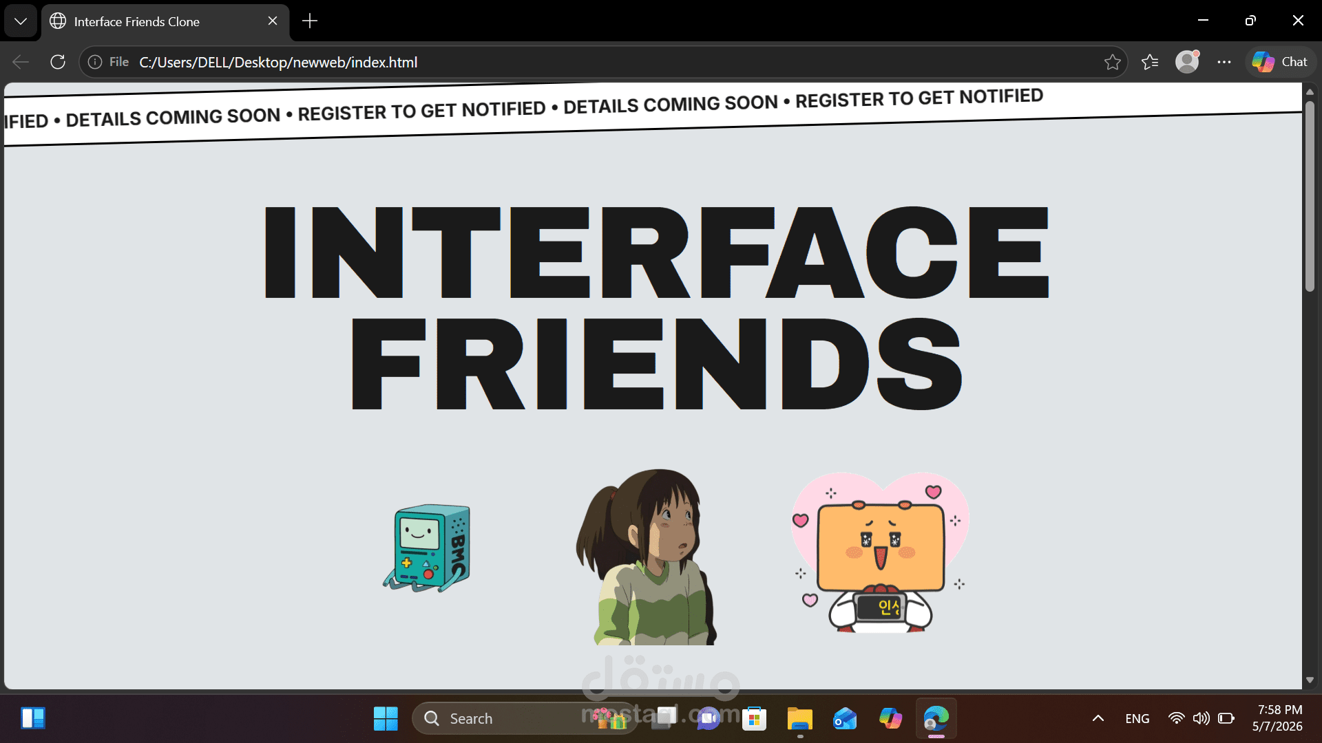 INTERFACE FRIENDS