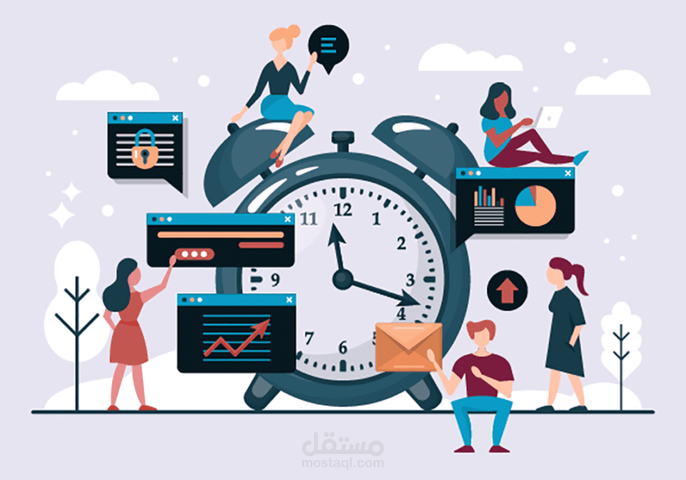 تنظيم جداول الأعمال وإدارة البريد الإلكتروني باحترافية