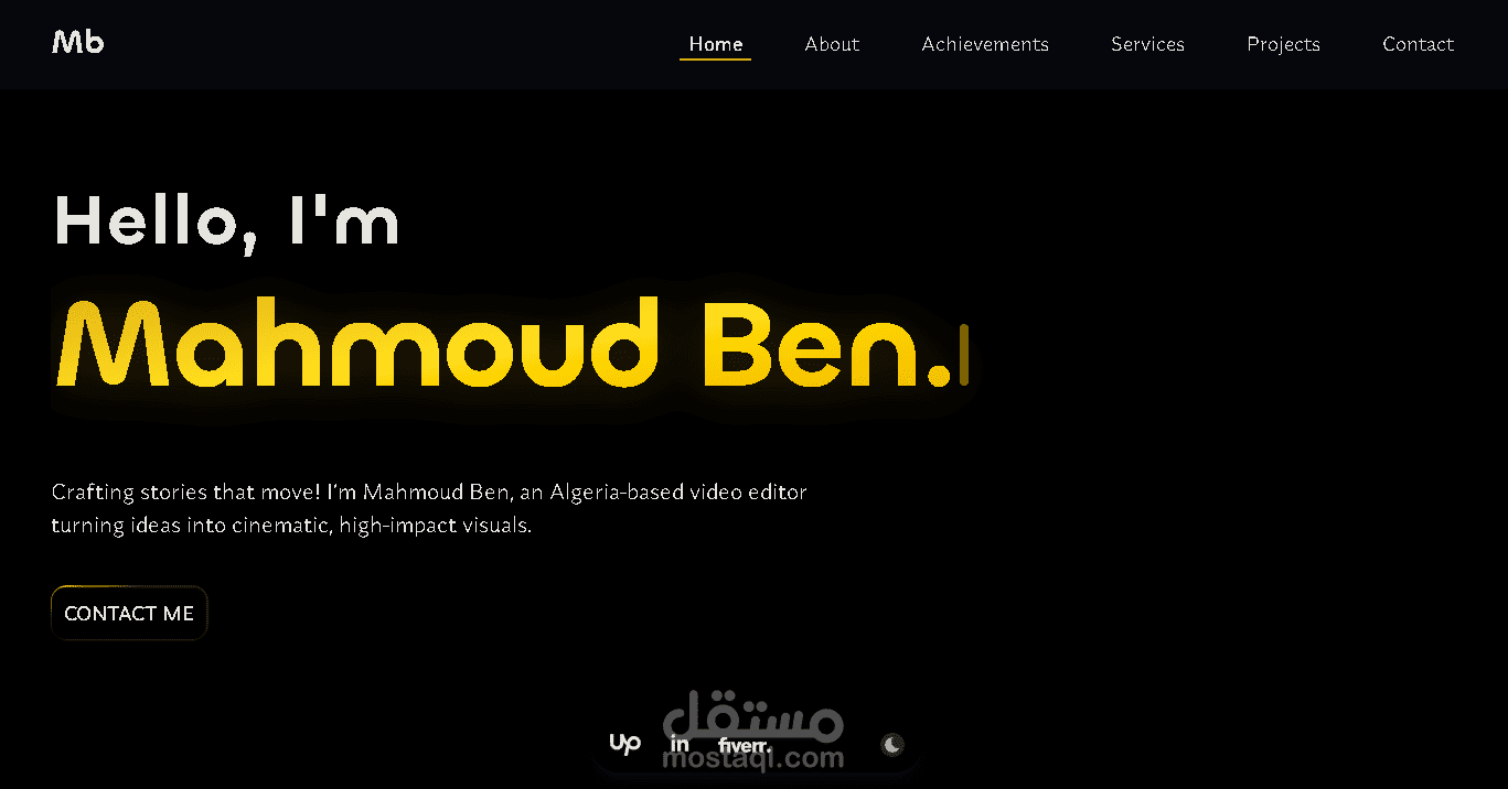 A Video Editor Portfolio