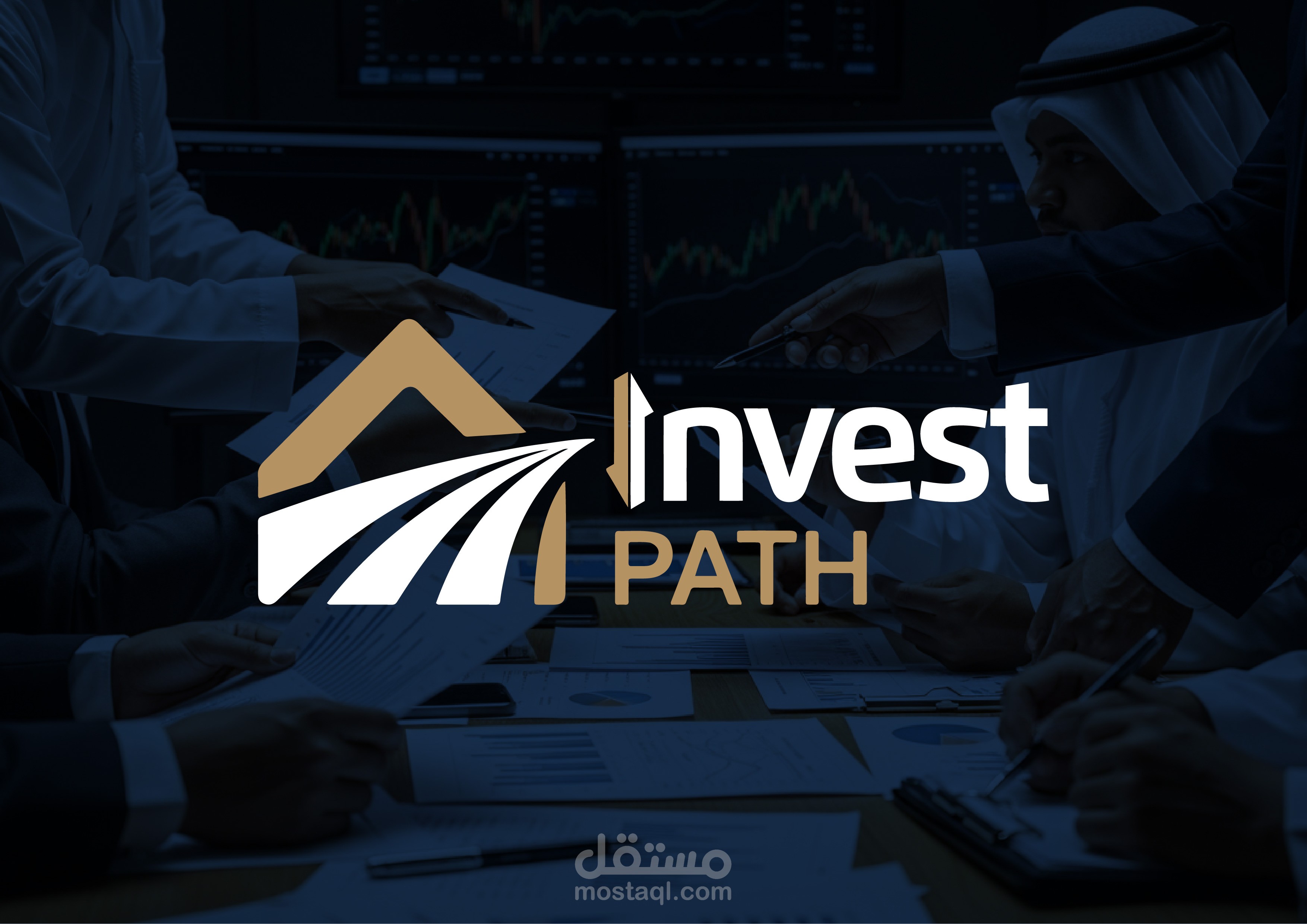Invest Path - هوية بصرية كاملة