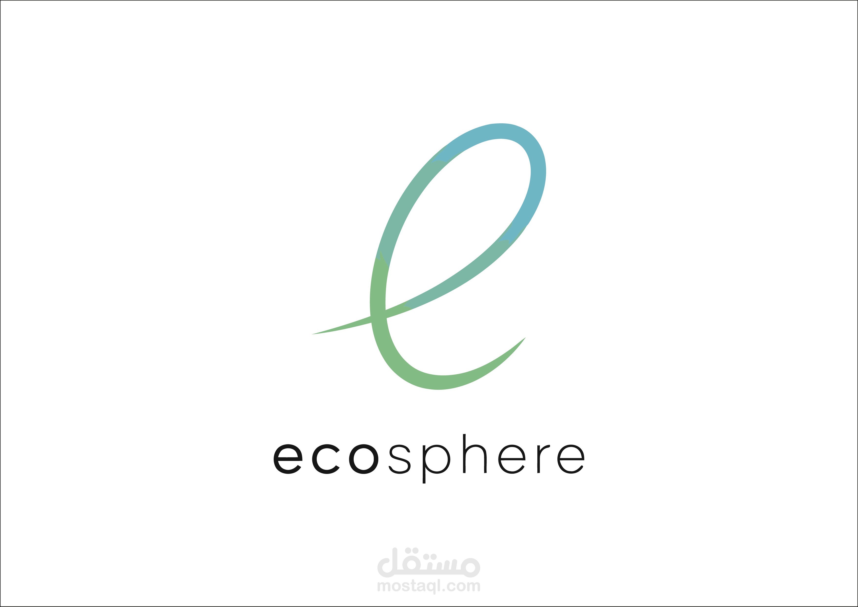 Ecosphere - هوية بصرية كاملة