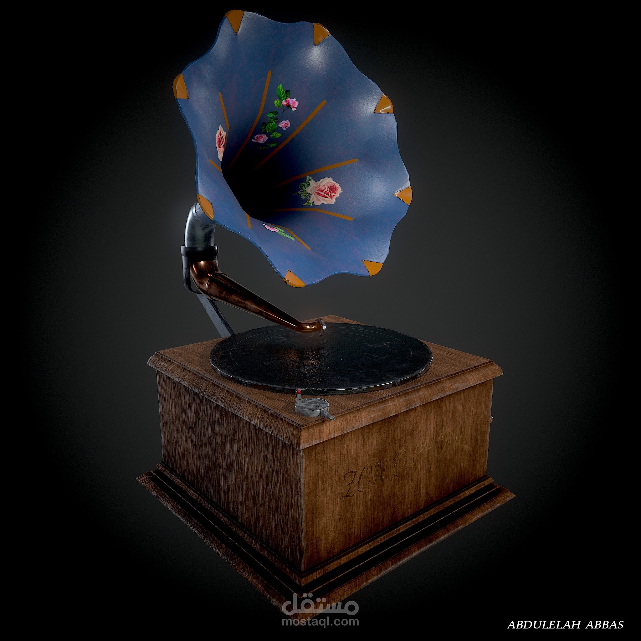 Phonograph - 3d