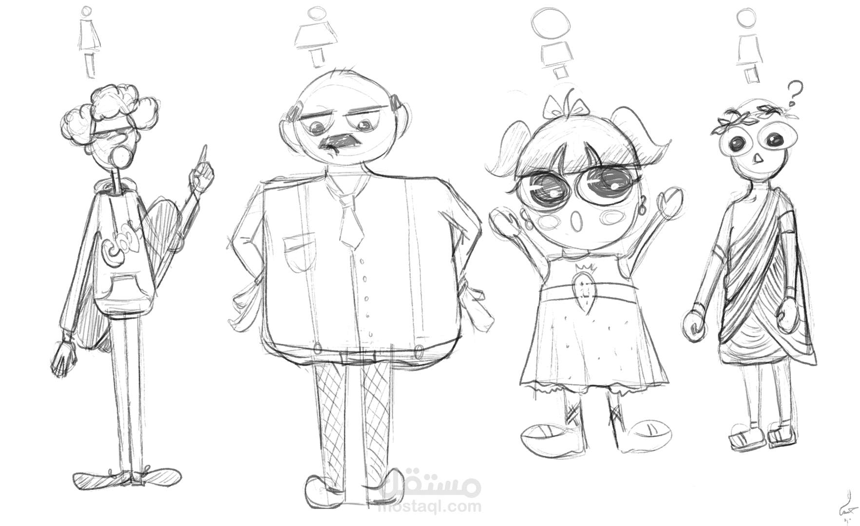 تصميم الشخصيات