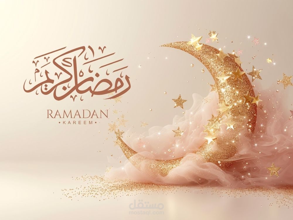 تصميم هوية بصرية ومحتوى إبداعي لشهر رمضان المبارك