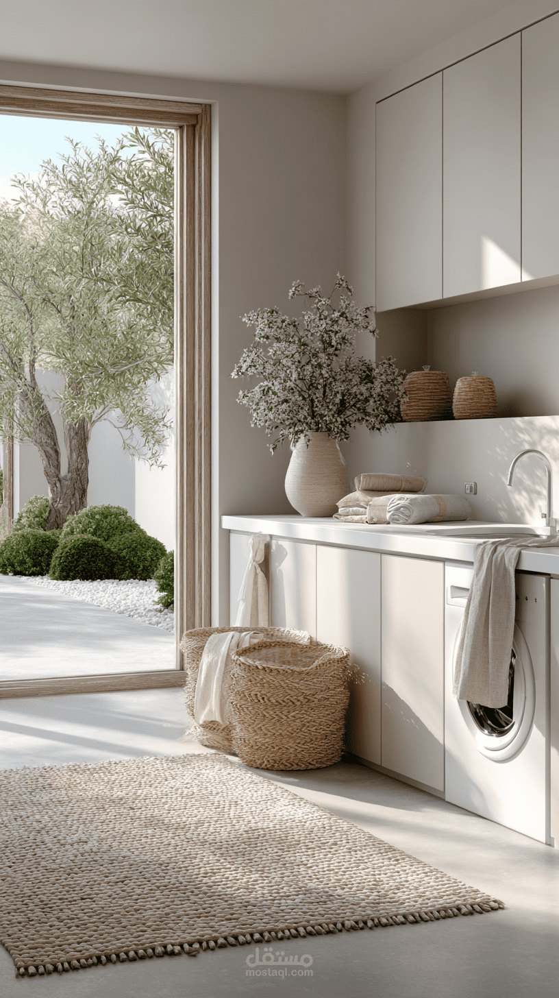 Laundry Room Design بأسلوب Minimal