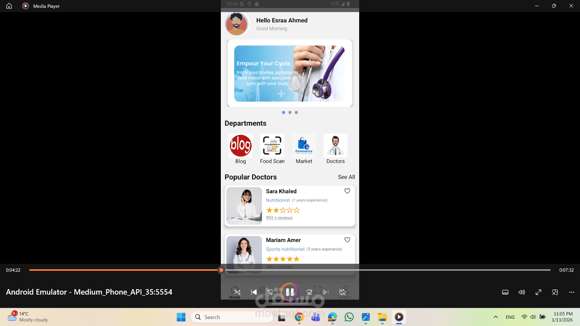 HealthHub Mobile App