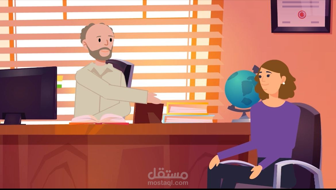فيديو تعليمي للغة العربية