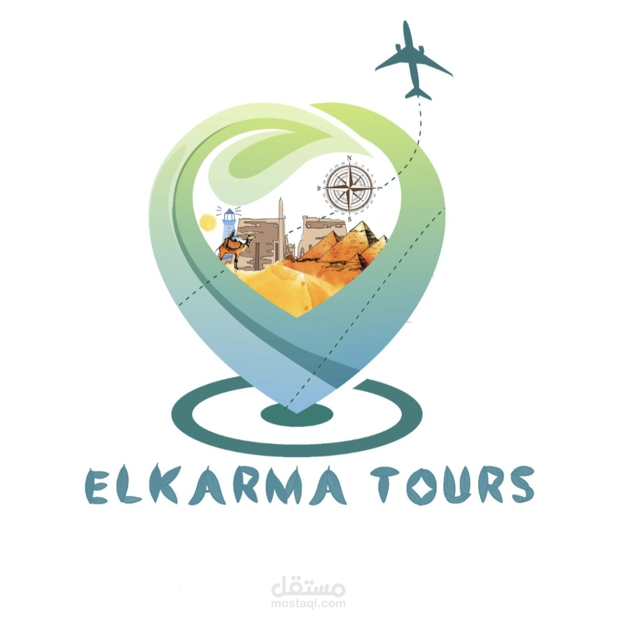 Elkarma tours Logo & Social media