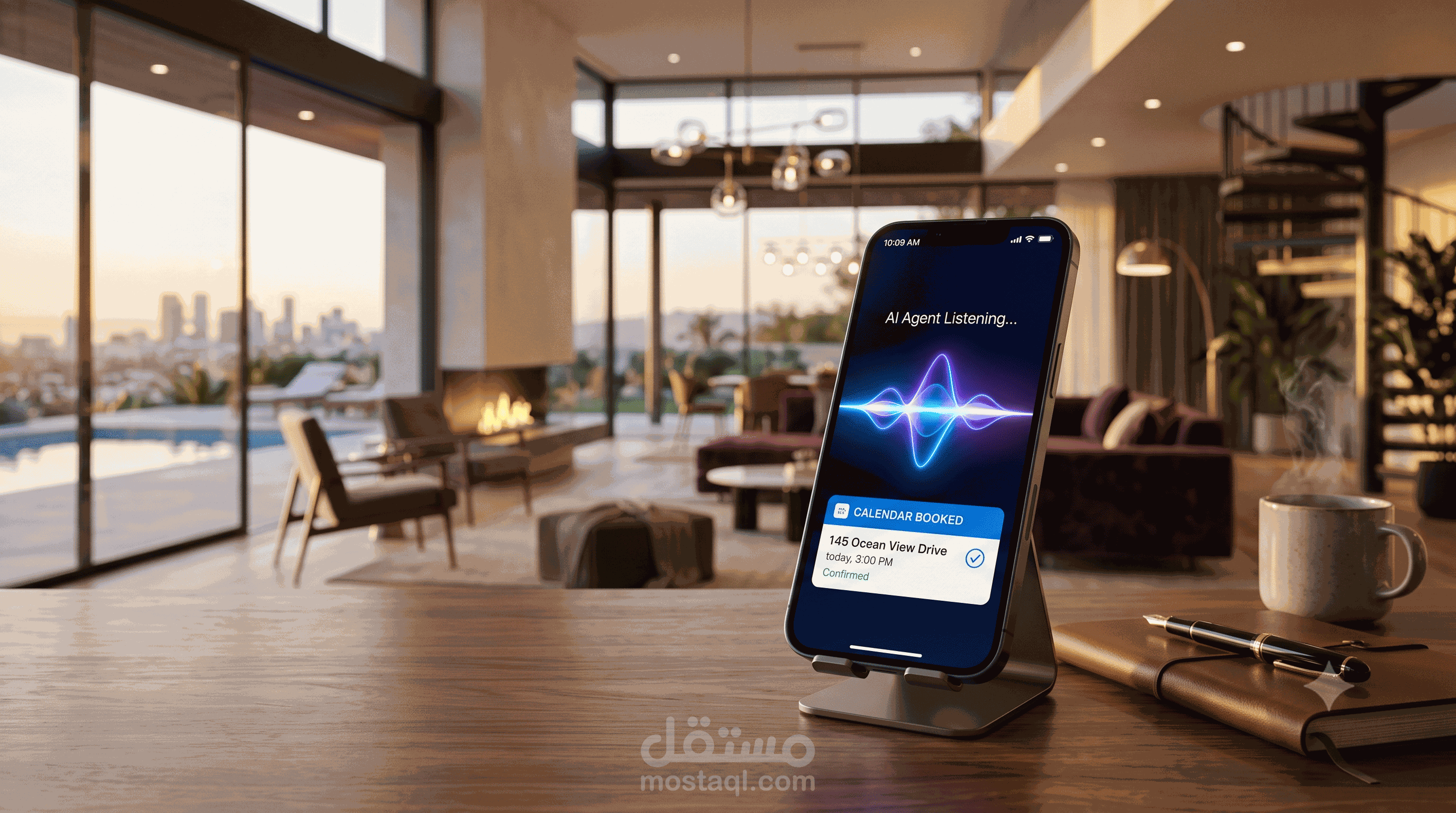 مساعد ذكي لتأهيل عملاء العقارات وجدولة المعاينات تلقائياً (Realtor Engine)