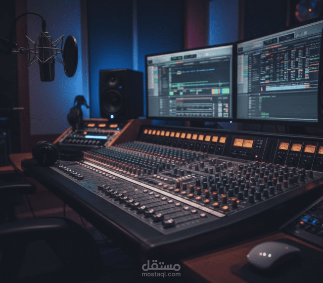 هندسة صوتية للمقاطع الإذاعية والتلاوات القرءانية بجودة الاستوديوهات الإحترافية