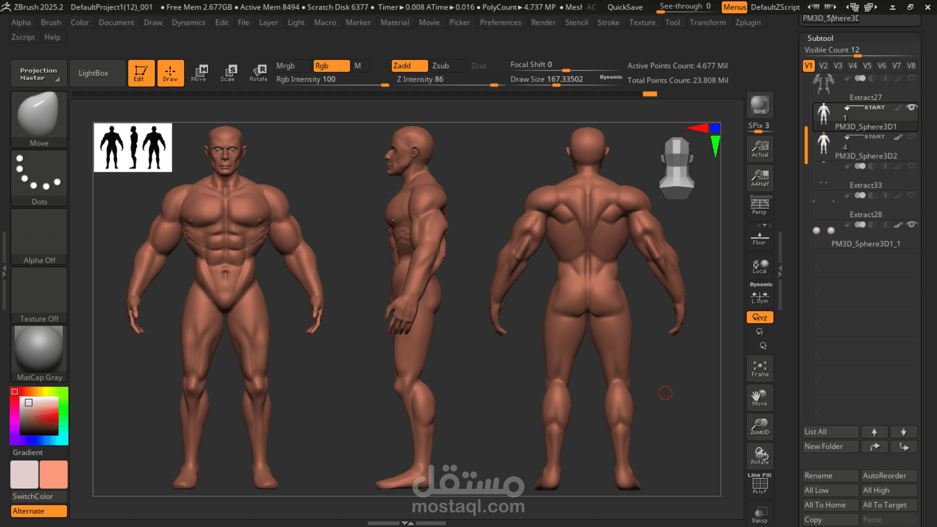 character sculpting