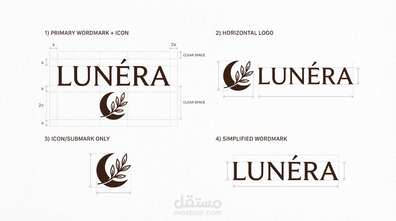 هوية بصرية متكاملة لعلامة تجارية احترافية
