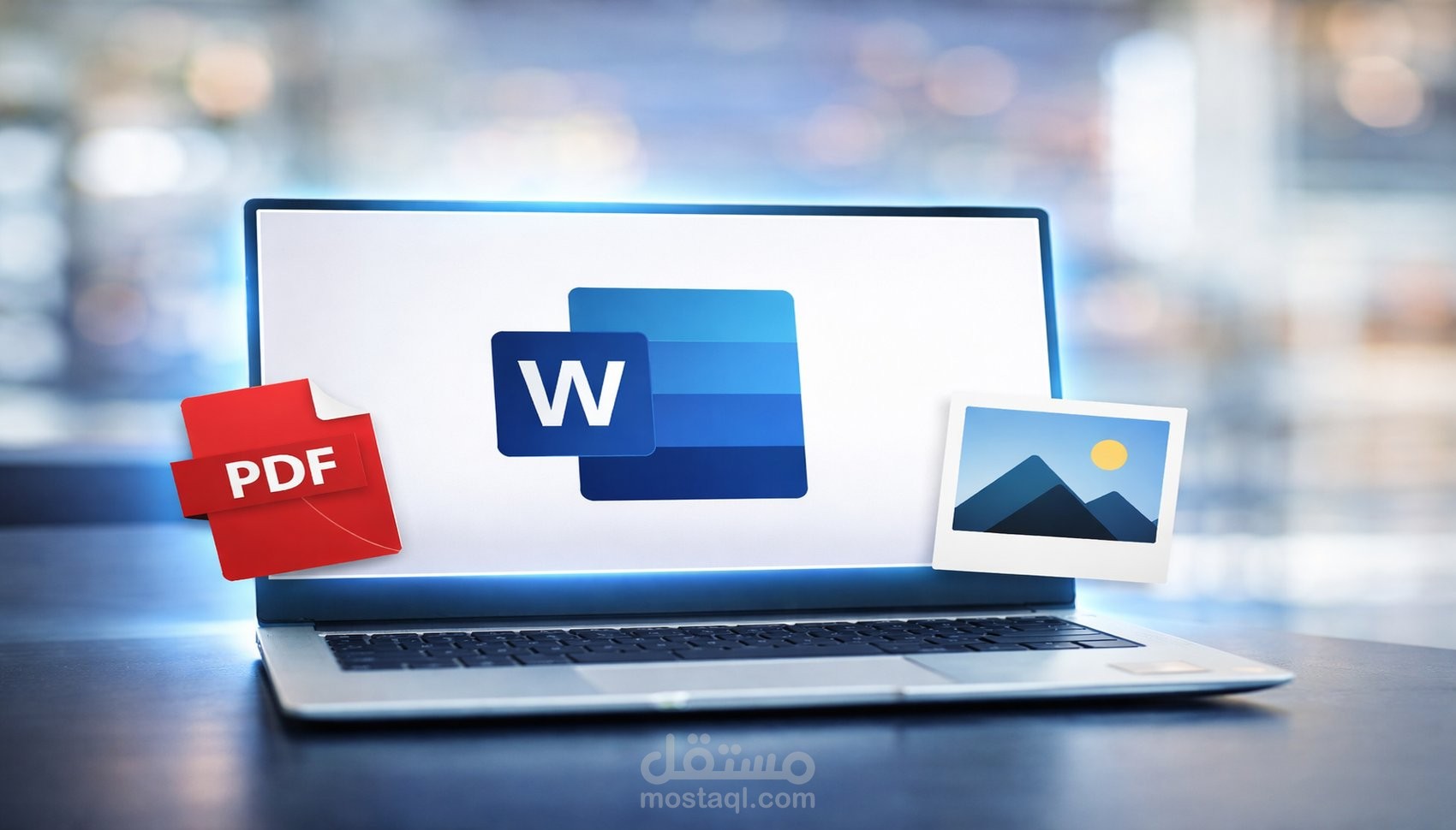 تنضيد وتفريغ ملفات pdf وصور