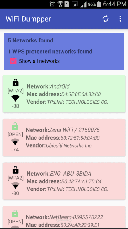 Wifi dumper