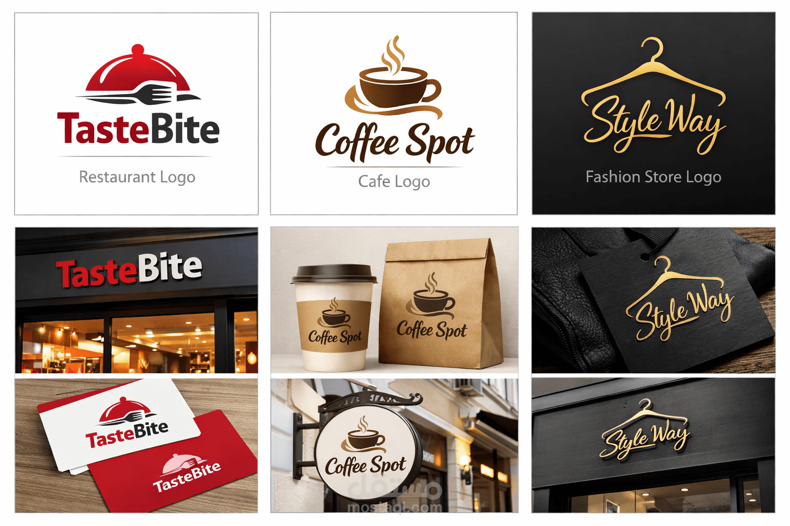 تصميم شعار مطعم