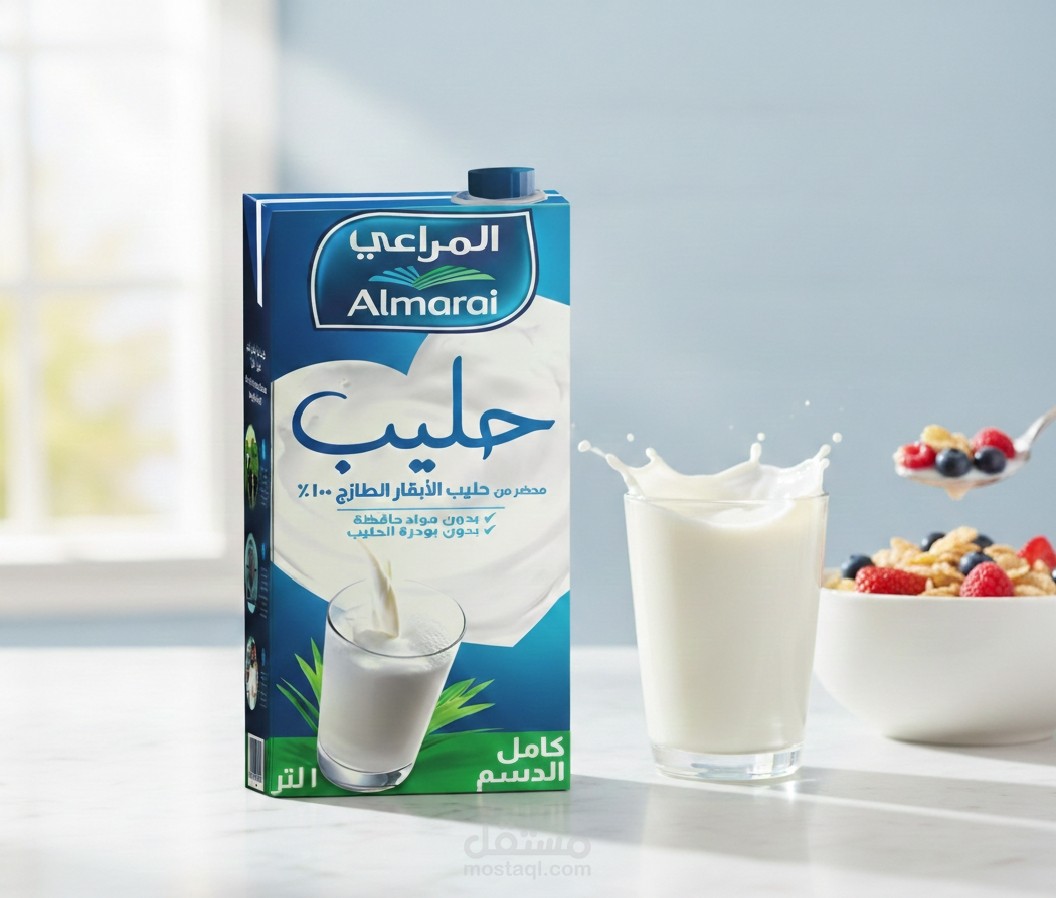 اهداء منا الى شركة المراعي