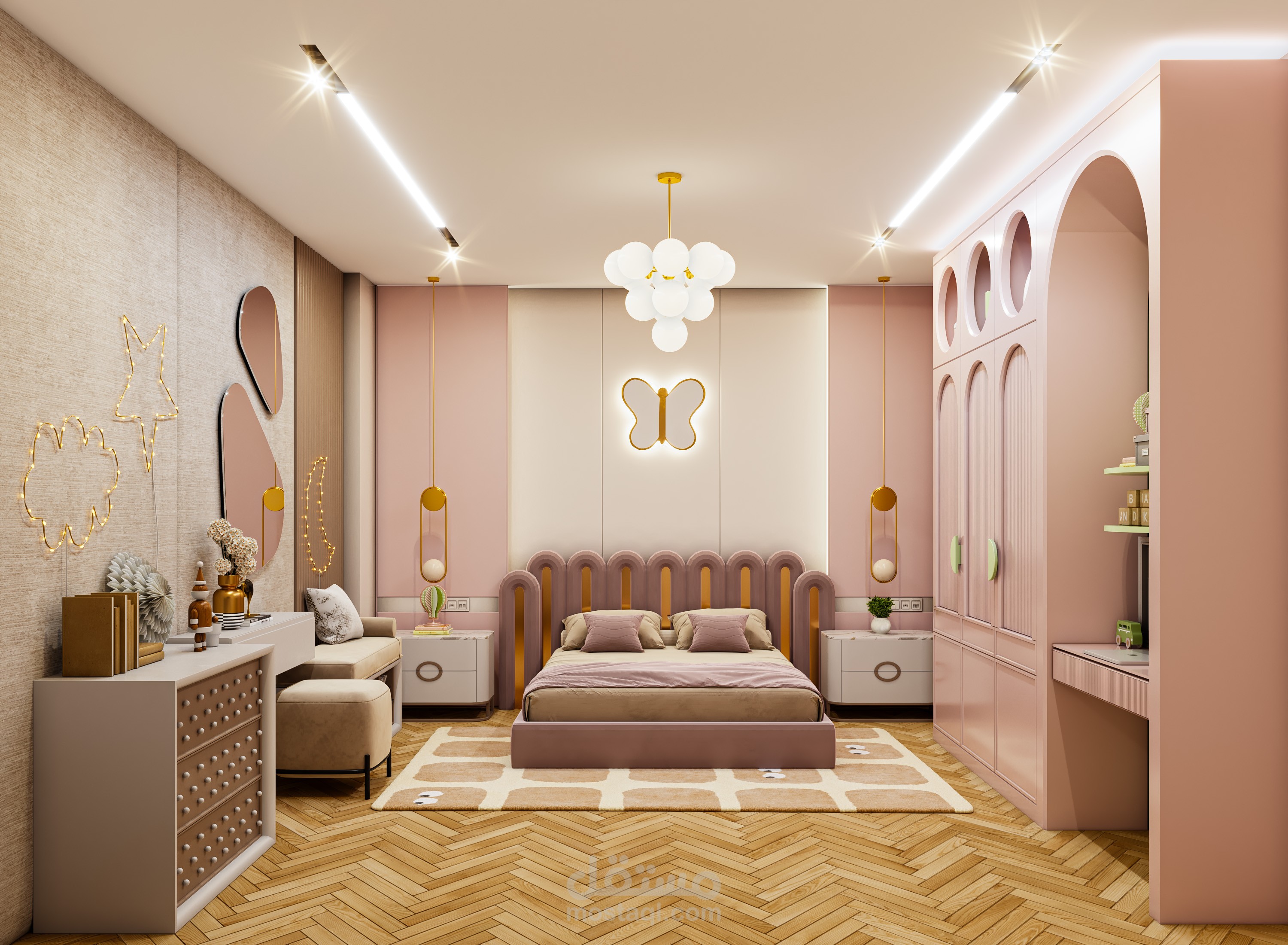 غرفة نوم بنت