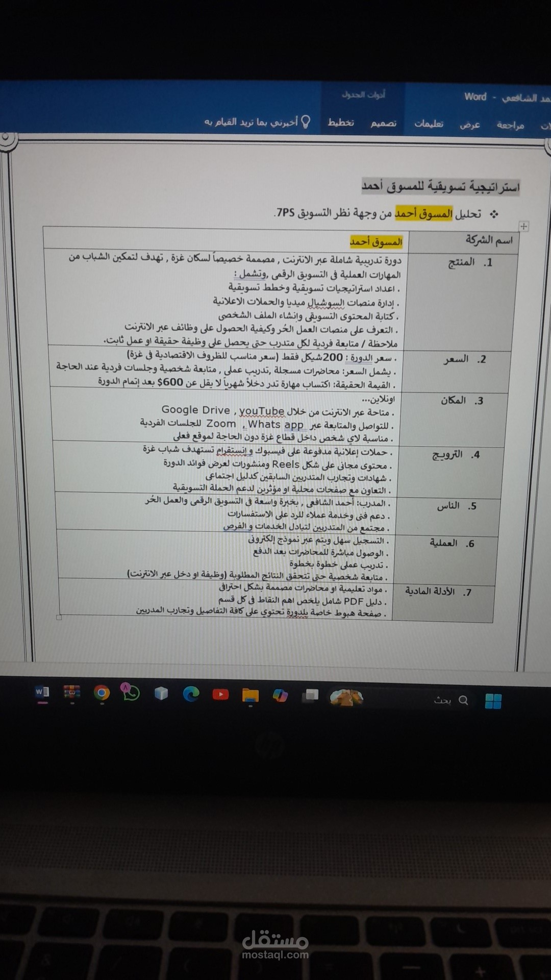 استراتيجية تسويقية