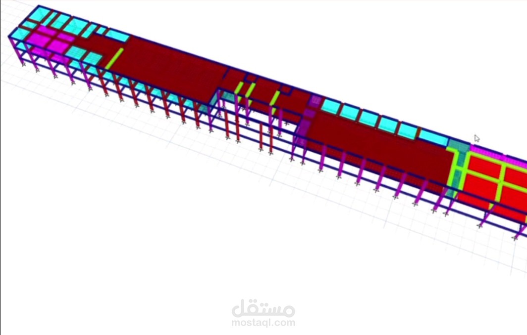 تصميم مبنى تجاري