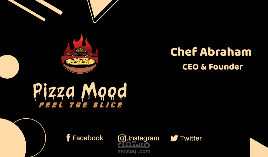 تصميم بيزنس كارد احترافي وجاهز للطباعة