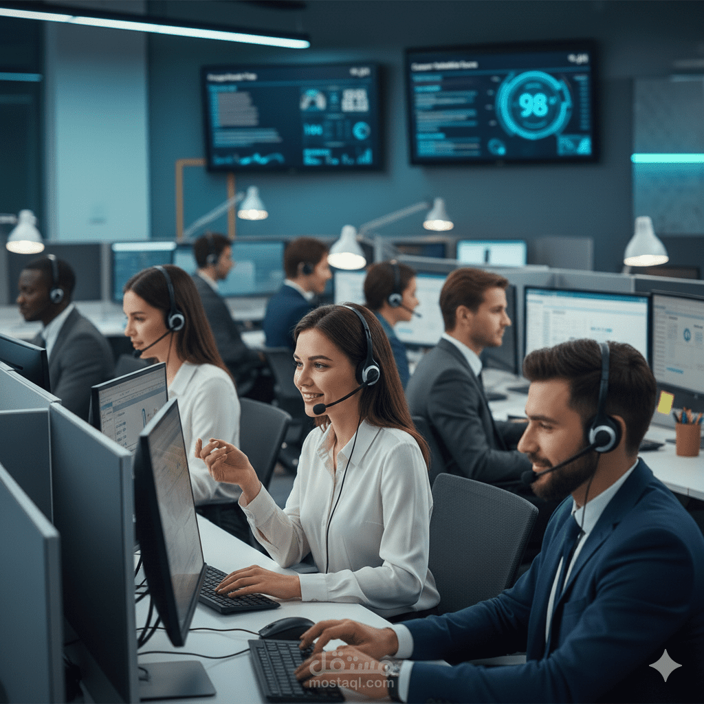 خدمة عملاء هوت لاين – استقبال مكالمات وحل شكاوى العملاء