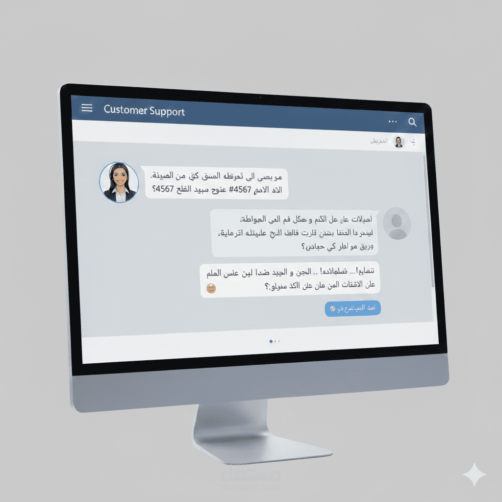 خدمة العملاء شات