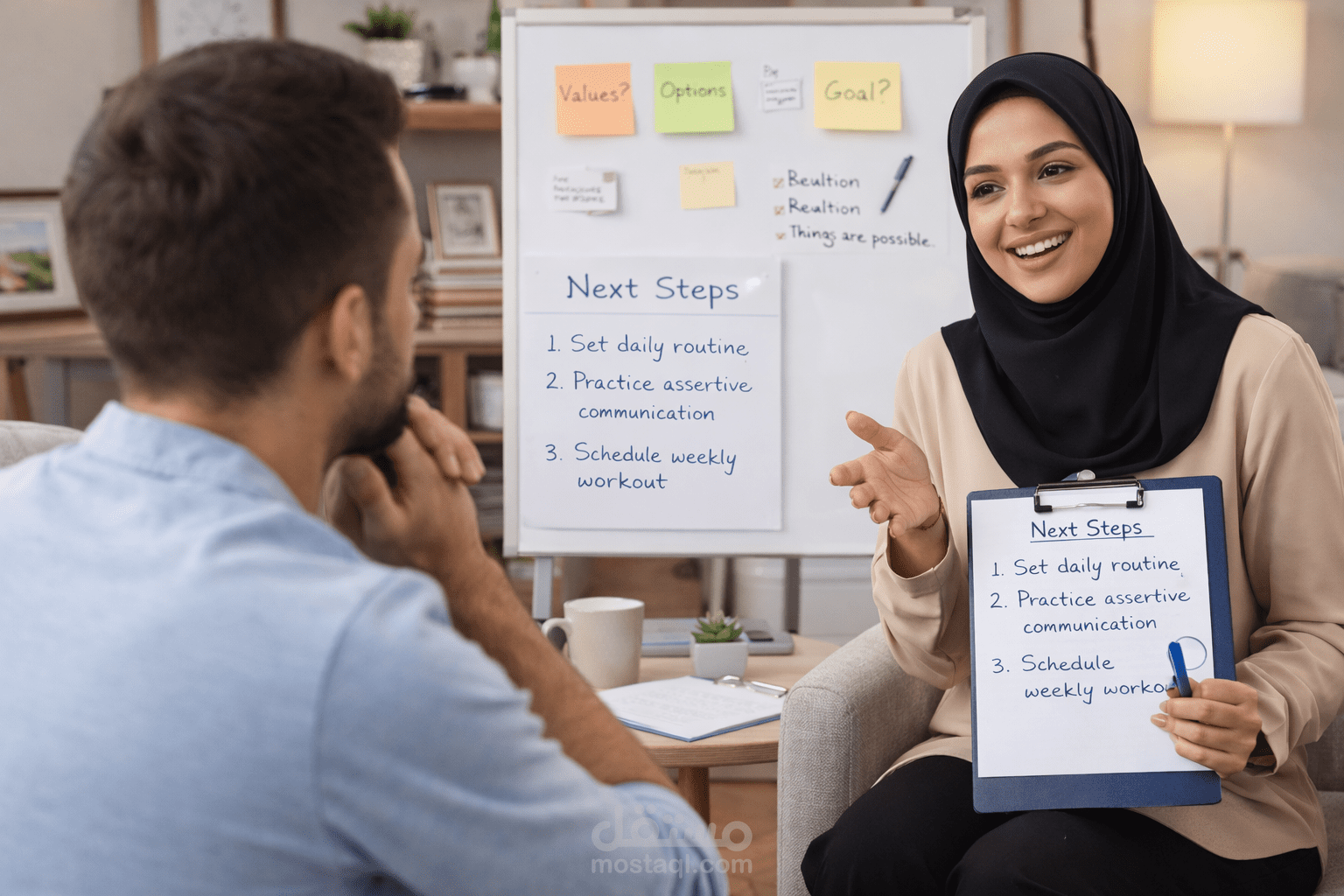 مرشد نفسي ومساعد حياتي