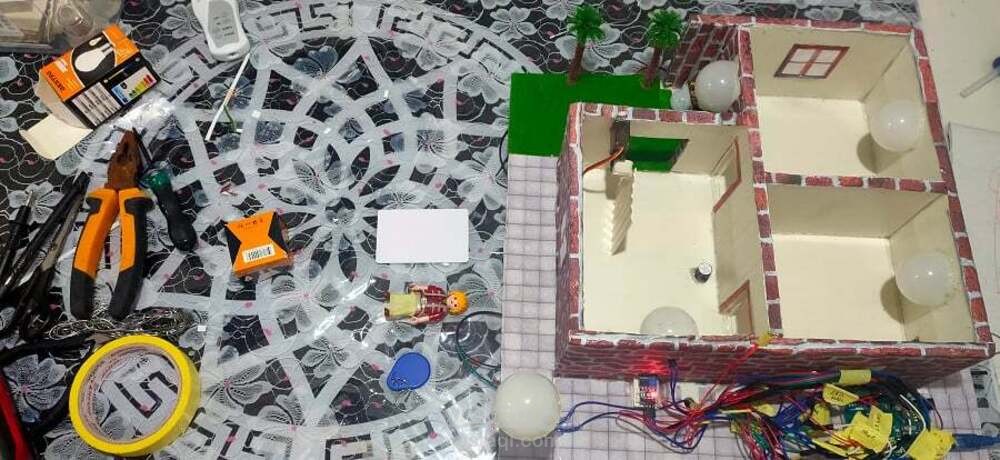 SmartHome Secure – نظام المنزل الذكي للتحكم في الدخول وترشيد الطاقة