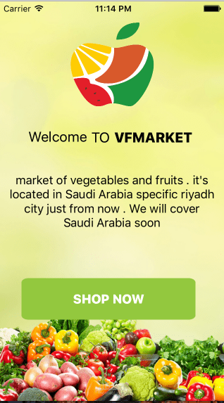 تطبيق سوق الخضار vfmarkit