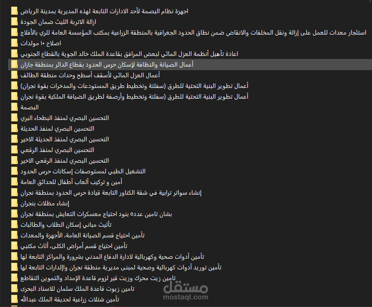 مسؤول مناقصات في السعودية