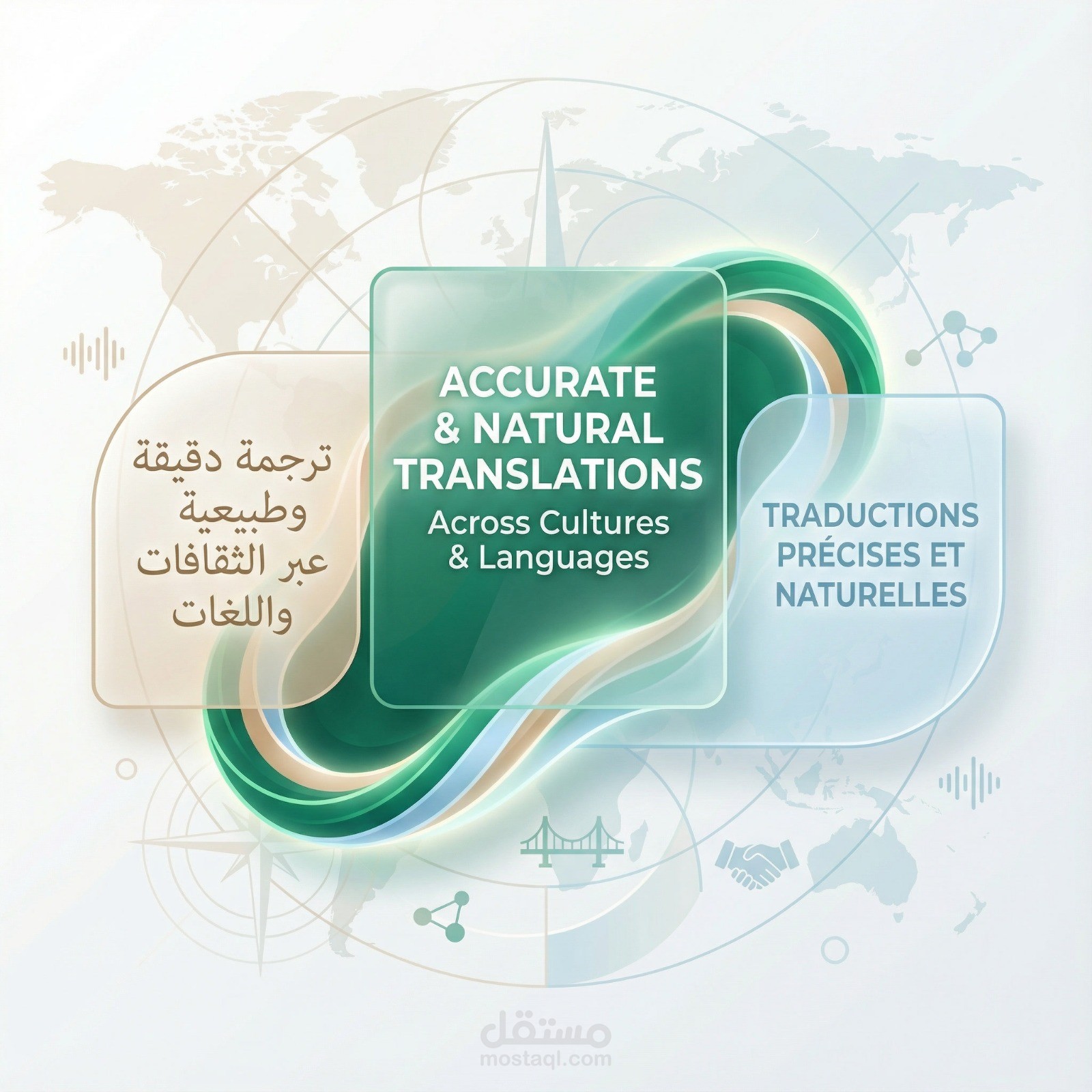 ترجمة من الإنجليزية إلى العربية باحترافية