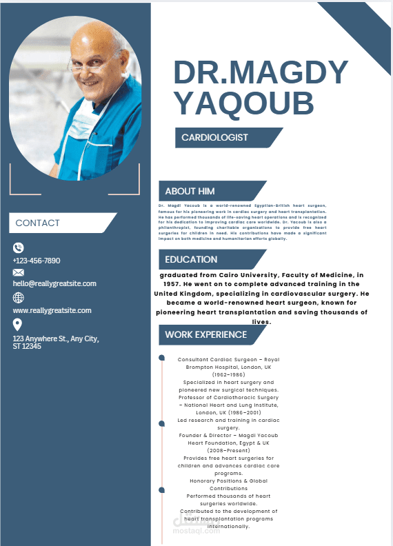 CV work