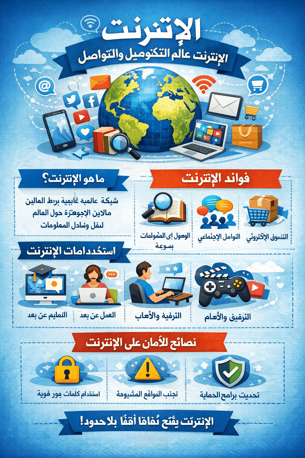 مقال عن الأنترنيت