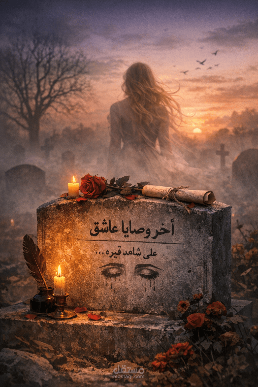 قصيدة شعرية "وصايا في مهجر الموت"