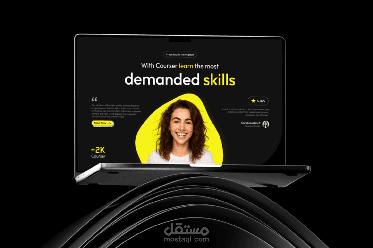 Courser — Online Courses Platform UI/UX Design