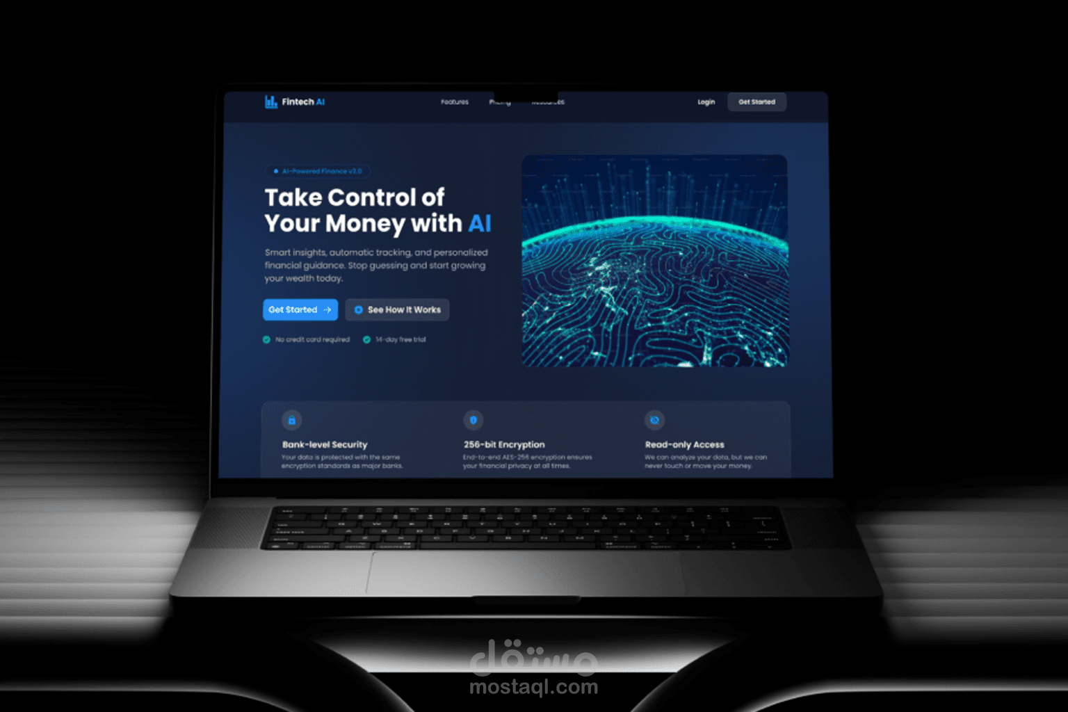 AI Personal Finance Coach – Fintech UX/UI Case Study