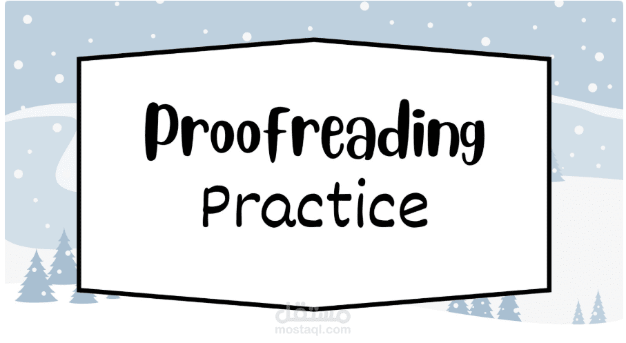 تدقيق لغوي وتحرير احترافي