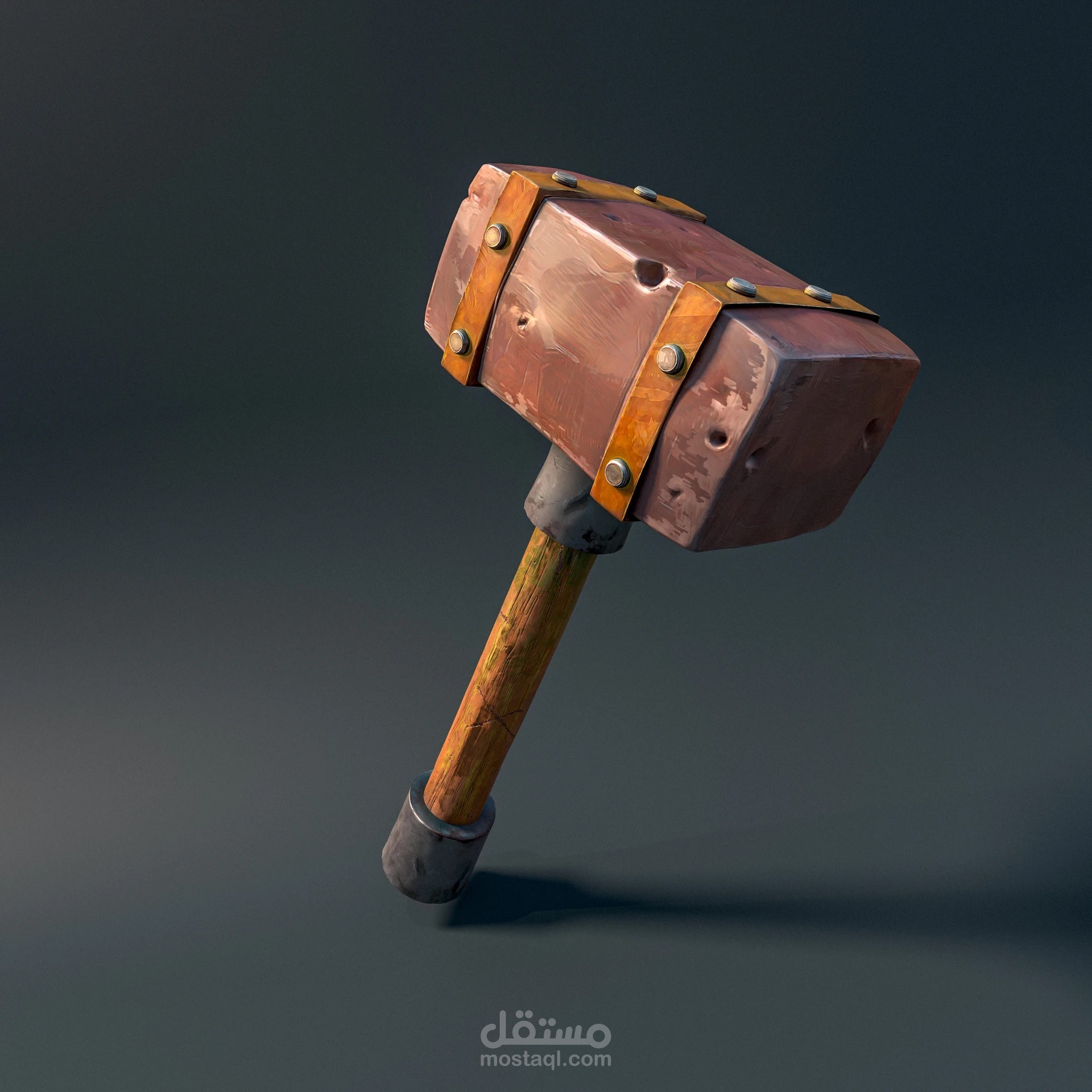 مطرقة مُصمَّمة بأسلوب فني