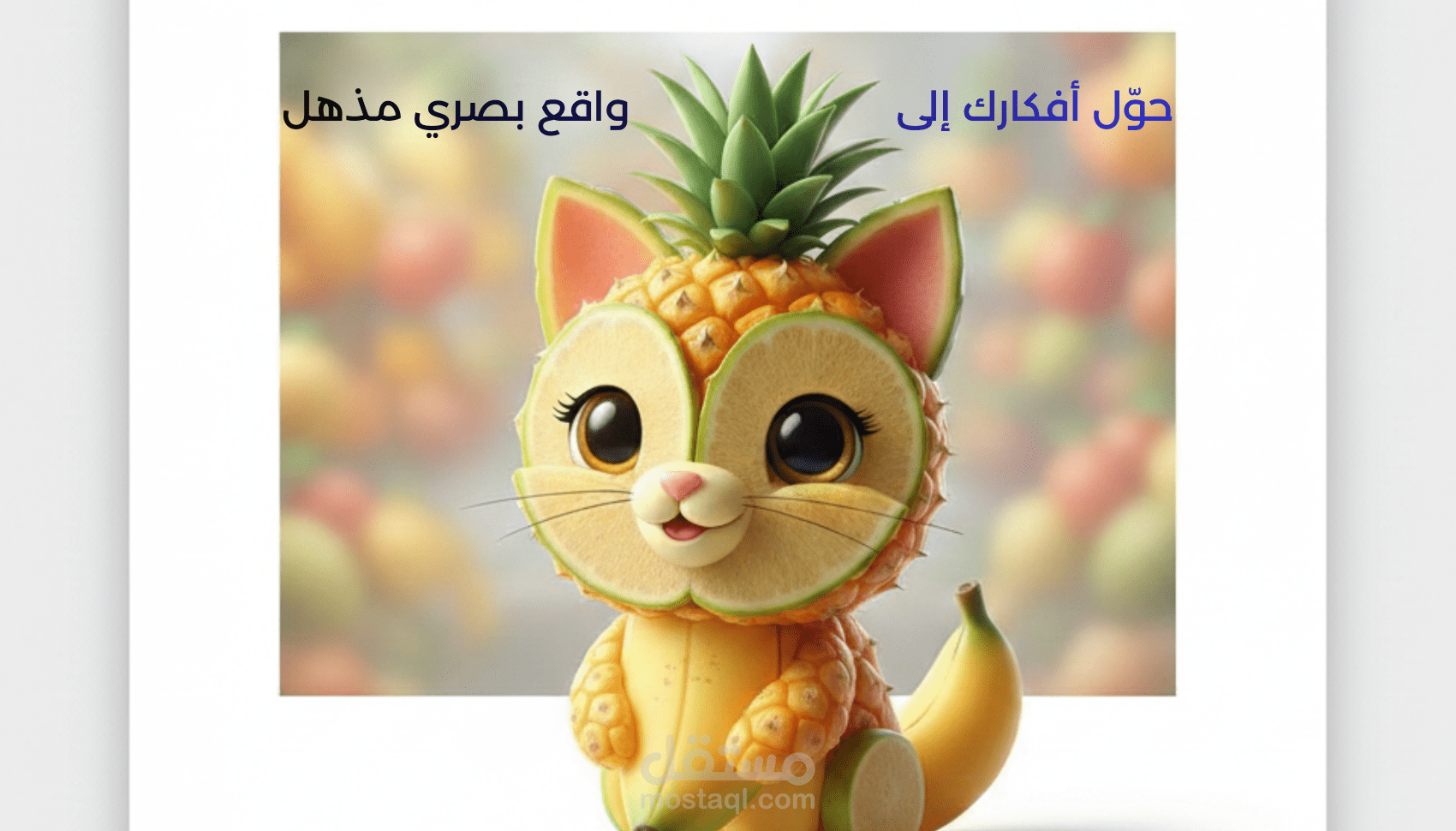 حول فكرتك لي صورة او فيديو بي اعلى جودة.