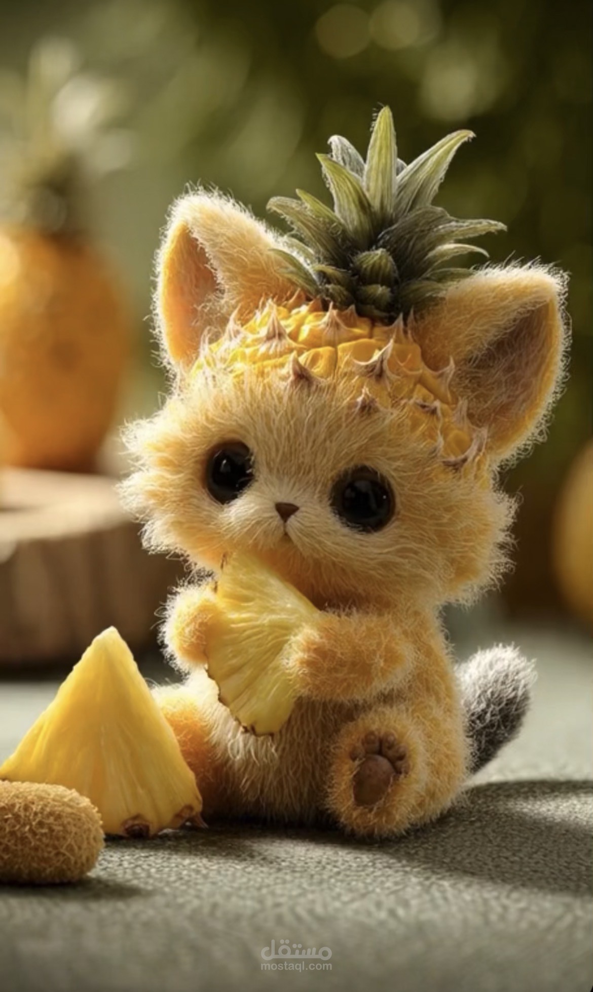 دمج الفواكه مع الشخصيات