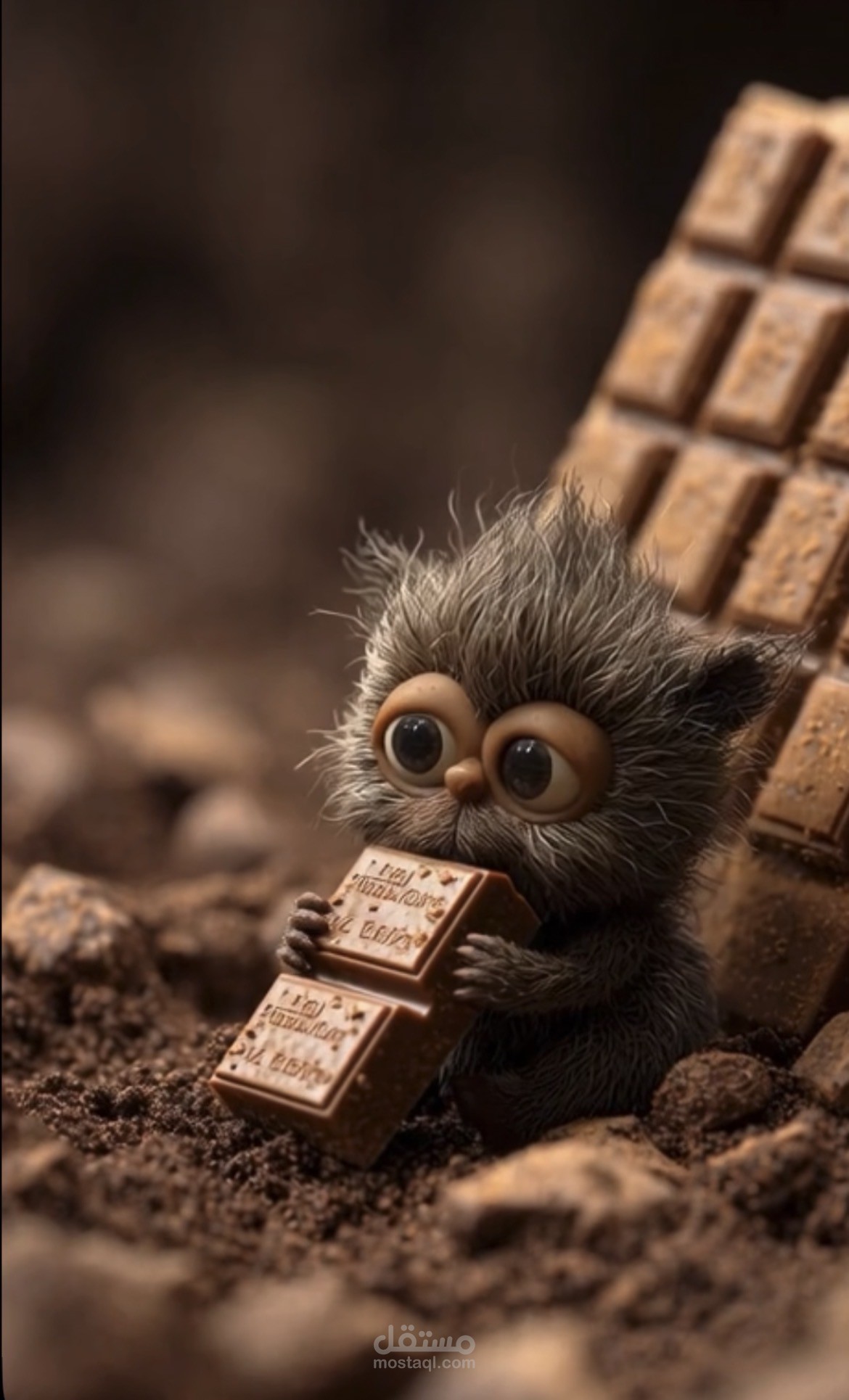 جعلا كائنا لطيفة تتناول طعام لي إنشاء محتوى