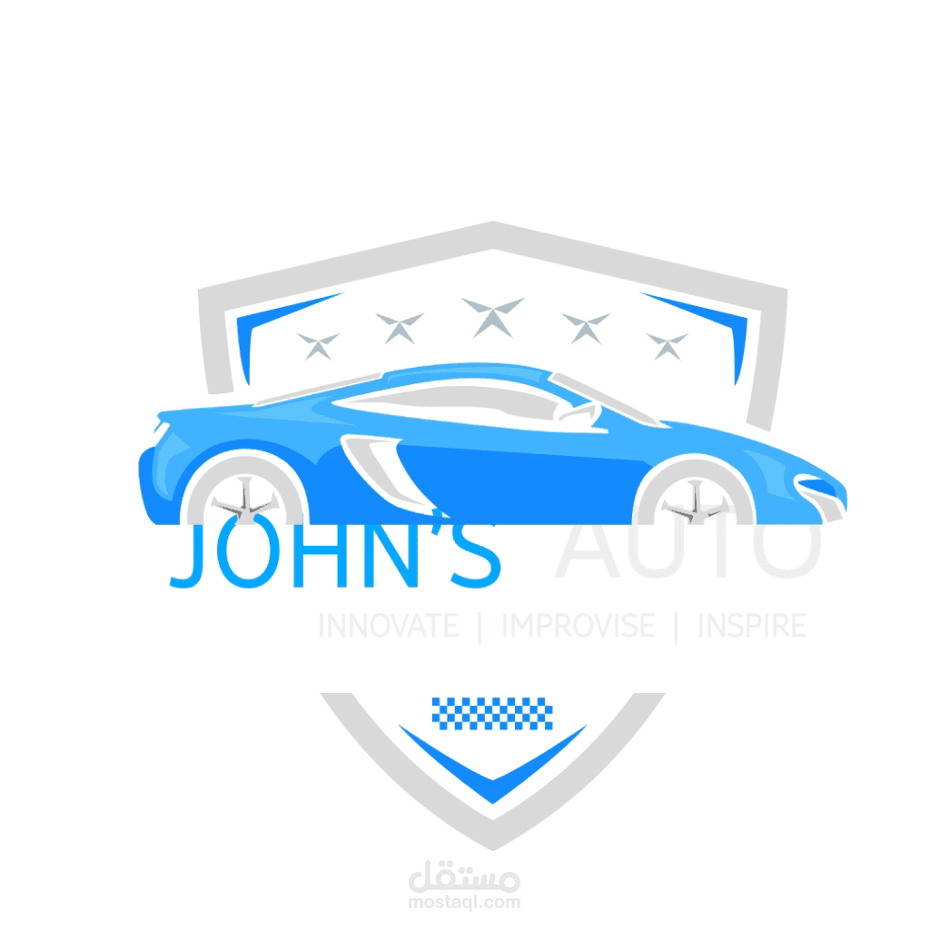 لوجو لمعرض سيارات