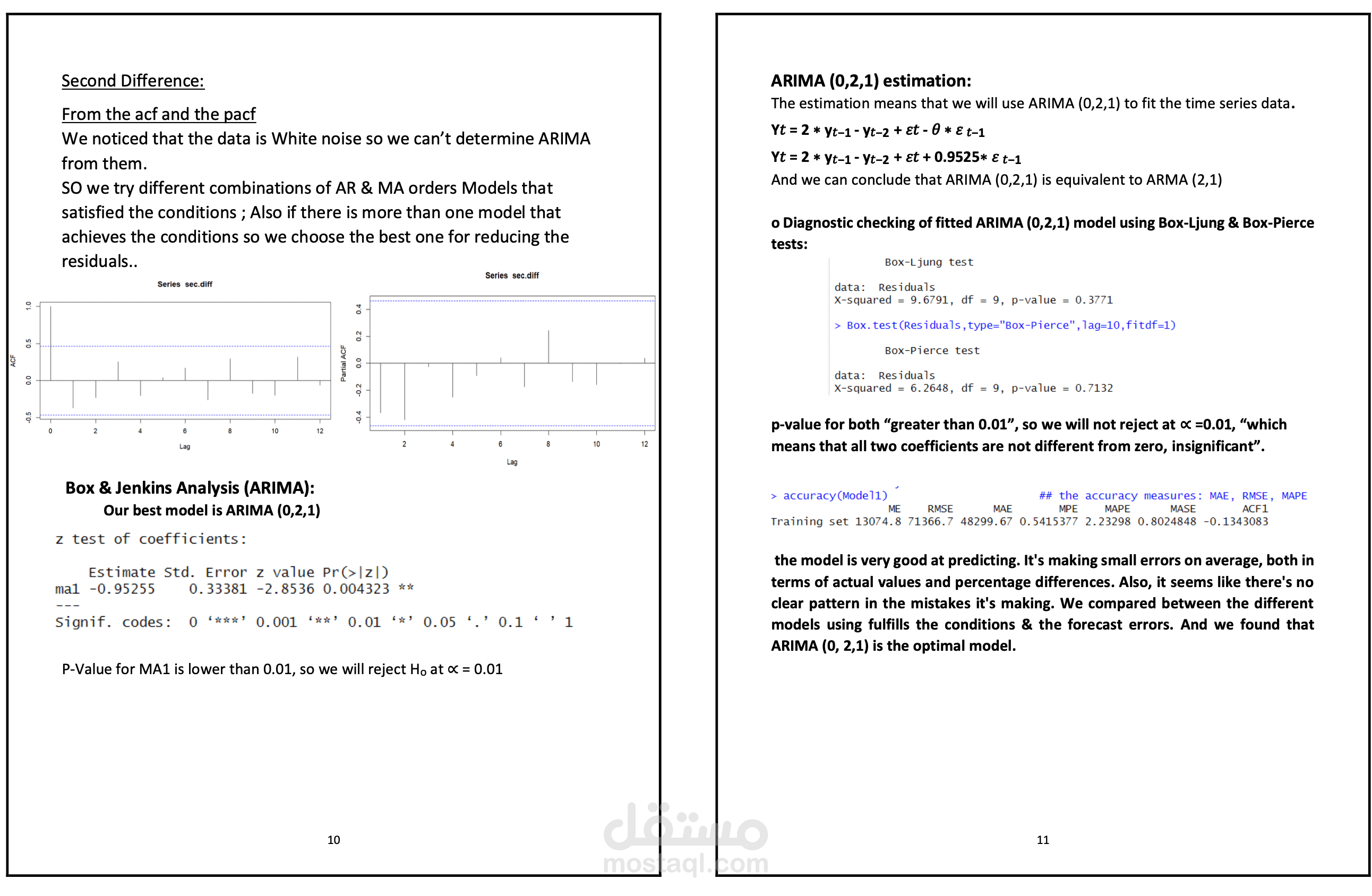Gas Consumption Forecasting - Time series Project