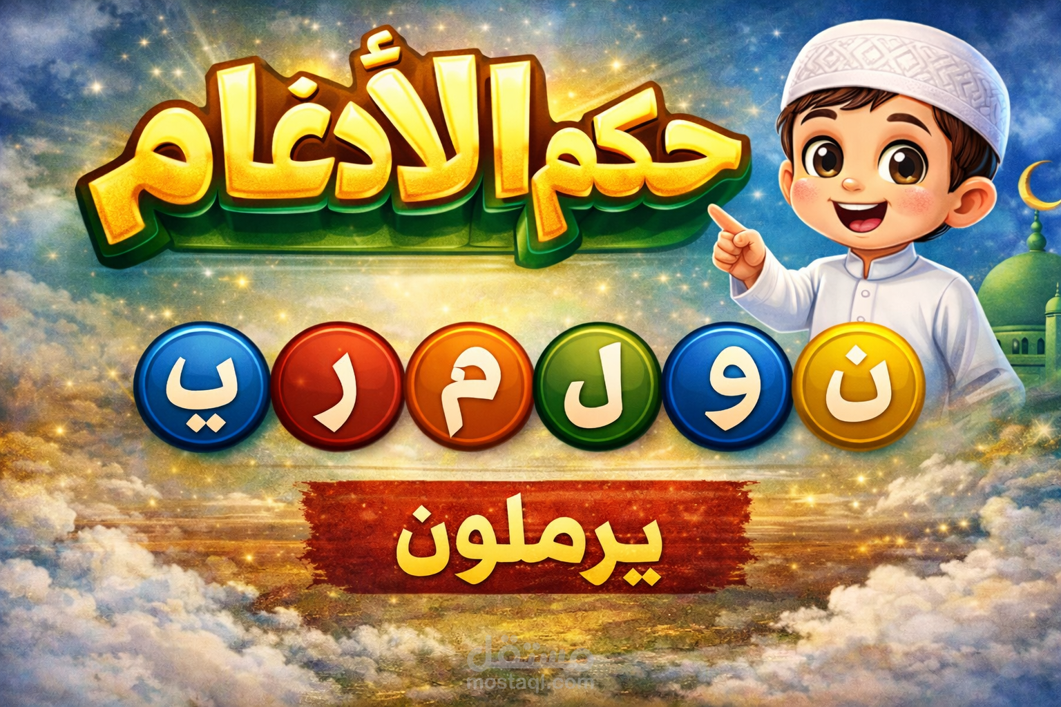 حكم الادغام مع النون الساكنة والتنوين
