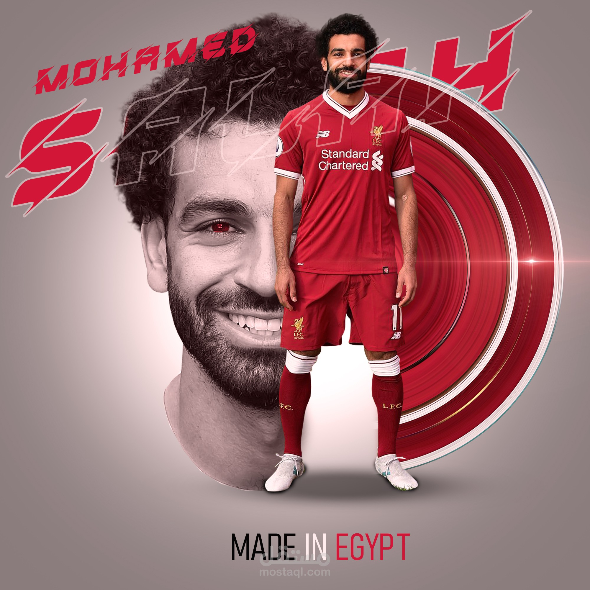 Mo Salah Social media post