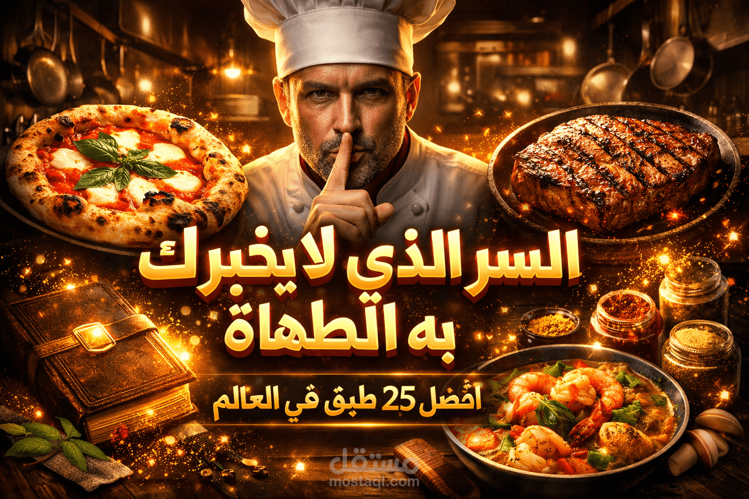 إنتاج فيديوهات "وثائقية وقوائم" (Top 10/25) احترافية بالكامل بالذكاء الاصطناعي