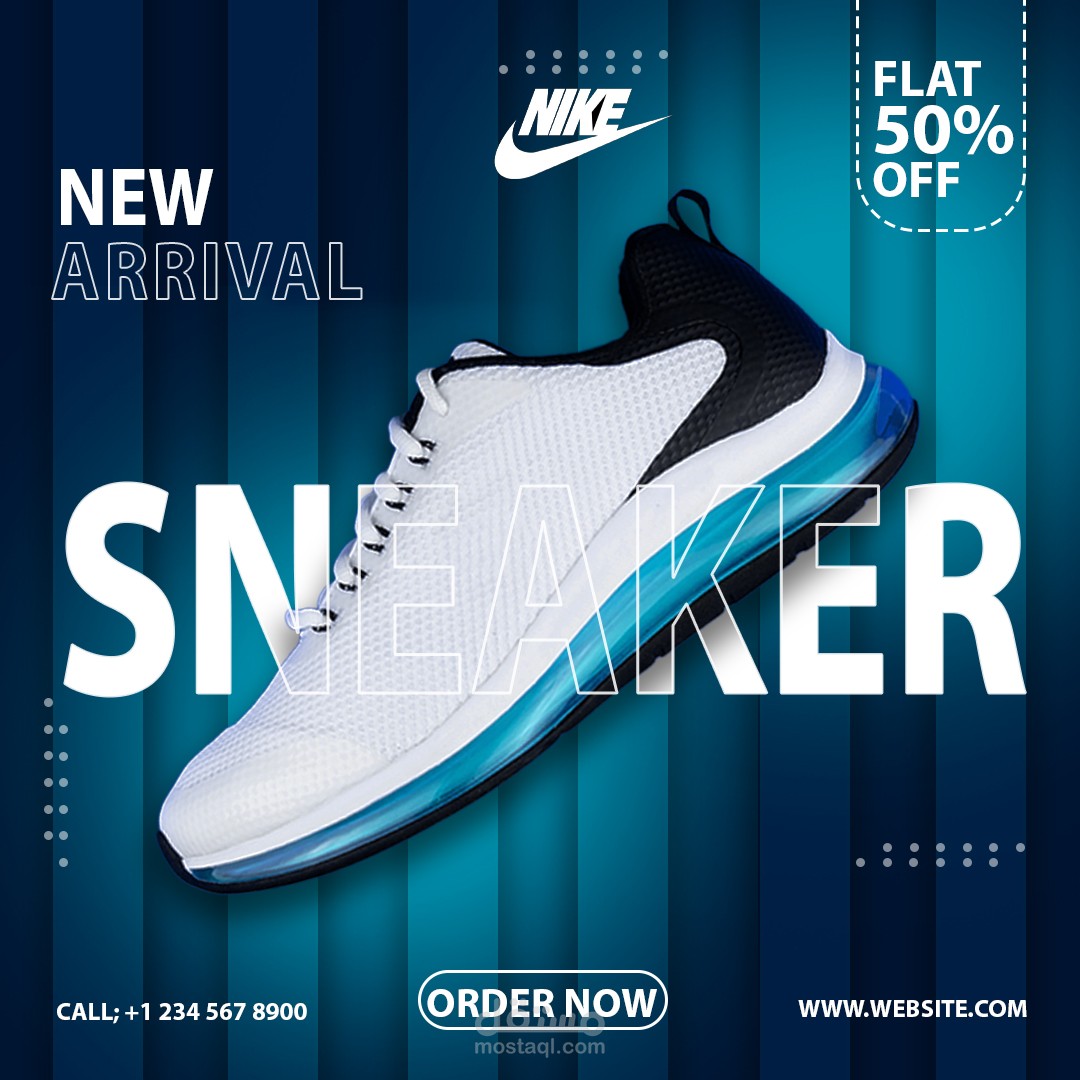 تصميم سوشيال ميديا لبراند كوتش